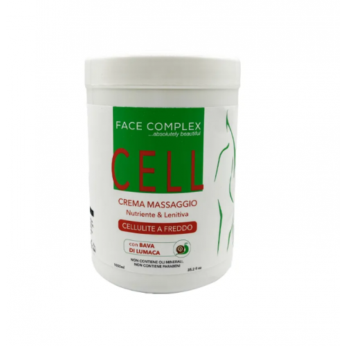 Face Complex Professional - Crema Massaggio Cellulite Fredda1000ml